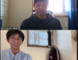 玄関のアメジストに対してセッションをして頂きました